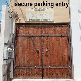 parking entrane door